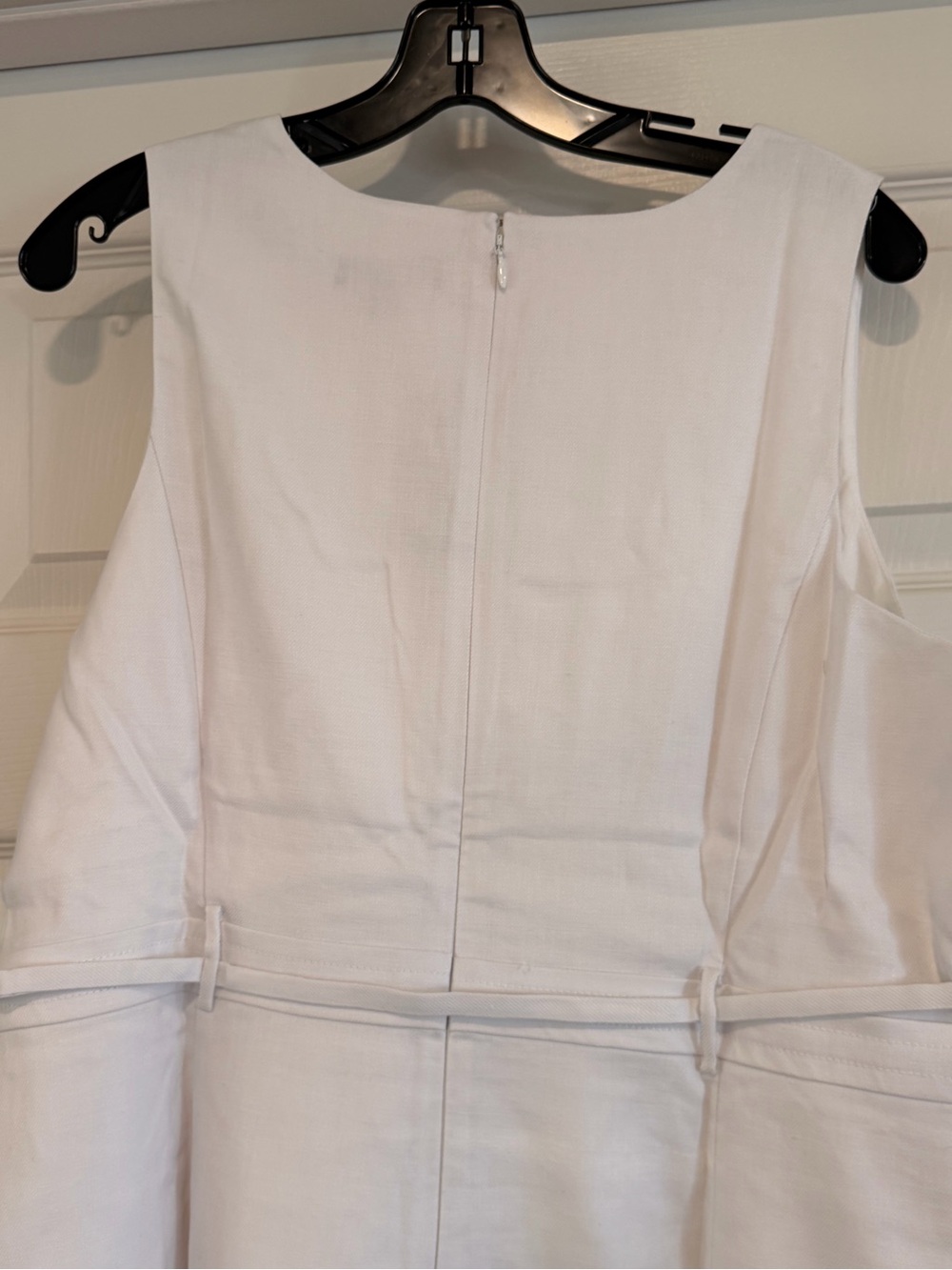 NWT J Crew White Executive dress in stretch linen blend Size 18 #JC218 - Picture 13 of 17